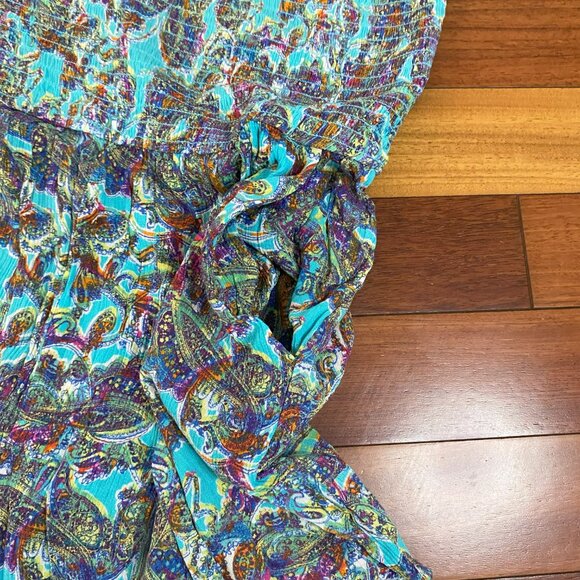 Wild Fable Multi Color Romper size Medium - Picture 8 of 11